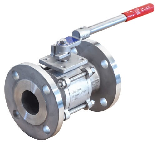Uni-Tech Manual SS Ball Valves 15 mm Flange Class 150