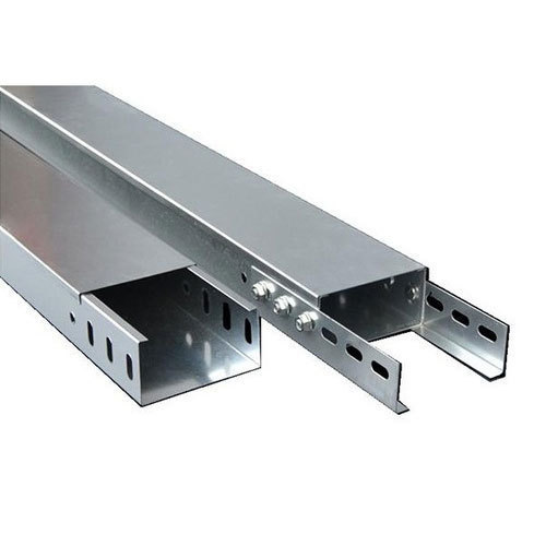 1000 m 50 - 1200 mm Aluminium Cable Raceways Silver Hot Dip Galvanized