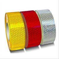 Barricading Retro Reflective Tapes Yellow