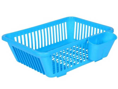 AXN Plastic Square Basket Kitchen Storage Organiser