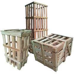 Nailed Rubber Wood Crates
