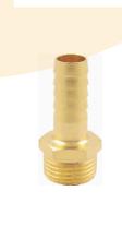 AVE Brass Pipe Nipples 3/8 inch 1/2 inch Hose - HNT014