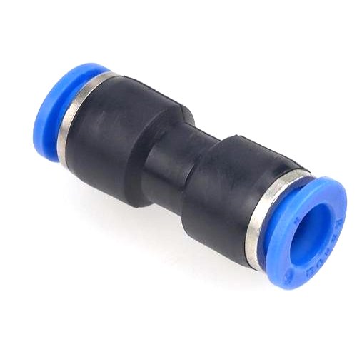 One Touch Union Straight 4 mm Plastic