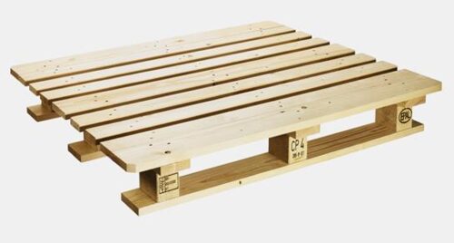 CP 4 Pallet Pine Wood 1300 x 1100 x 138 mm Crates
