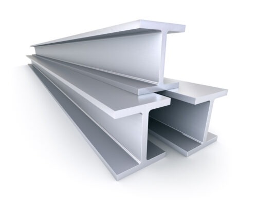 10 m Aluminium Beams 5000 mm