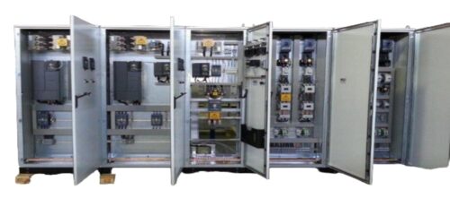 Siemens Three Phase 220 V Automatic PLC PANEL 10 A Industrial Automation