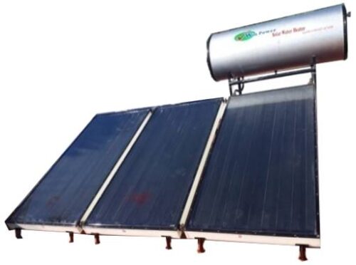 JKR Enterprises 100 - 500 L SS, GI Flat Plate Collector Solar Water Heater