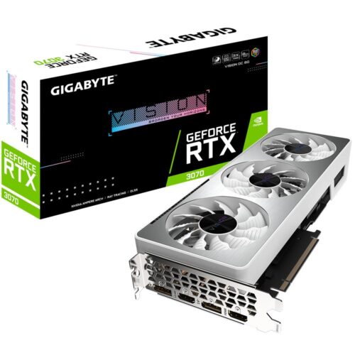 GIGABYTE Graphic Cards GV-N3070VISION OC-8GD 8 GB 7680 x 4320