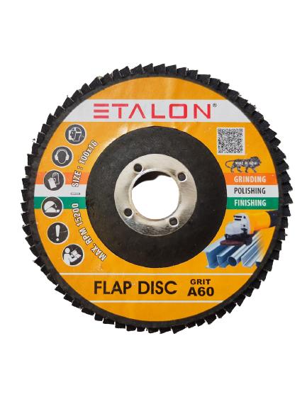 ETALON 4 Inch Flap Discs 60 grit 16 mm