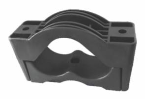 BSCO Polypropylene Trefoil 100 mm Cable Cleats