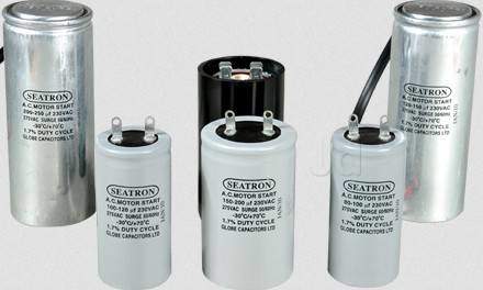 SEATRON Motor Start Capacitors 220 V 100 - 180 uF Motor