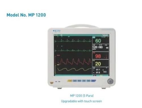 Delite Surgicals Vital Signs Monitor MP 1200 SpO2, Pulse Rate, NIBP,  ECG