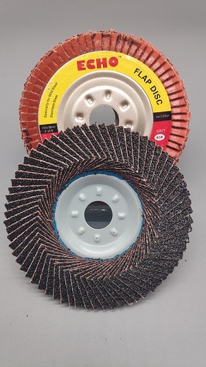 ECHO 4 Inch Flap Discs KI1383 60 grit 16 mm