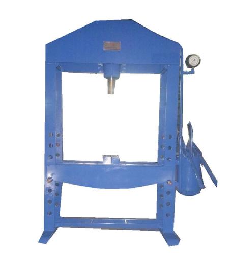 25 Ton Power Operated 450 mm H Frame Hydraulic Press 500 x 1000 mm