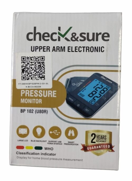 CHECK&SURE Vital Signs Monitor BLOOD PRESSURE AND PULSE