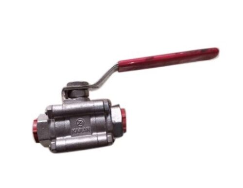 Manual SS Ball Valves 0.5 inch High Pressure