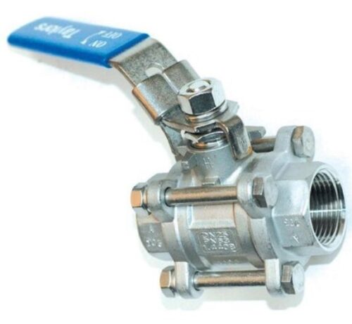 Manual SS Ball Valves 0.5 inch Threaded PN 1.6