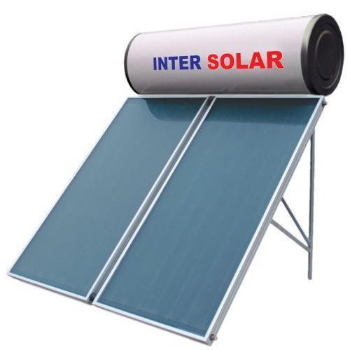 Inter Solar 300 L SS 304L Flat Plate Collector Solar Water Heater