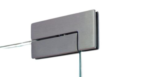 Harsh Glass House Glass Door Patch Fitting Bottom Patch PF 01 SS 304