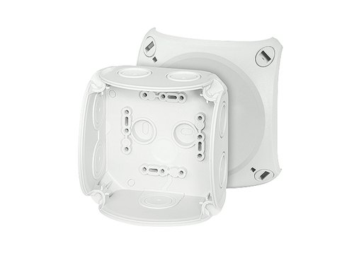 HENSEL DK 0400 G 140 x 140 x 70 mm Wall Mounted 3 ways Junction Boxes