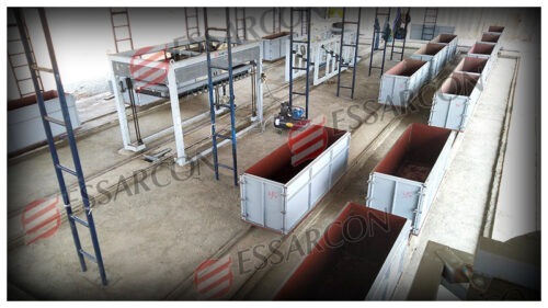 Essarcon Semi Automatic AAC Block Brick Making Machine