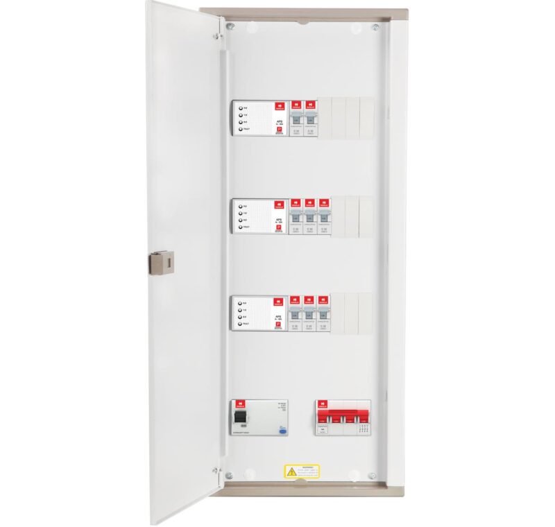 HAVELLS DHDANVDRZ06032 6 Way IP42 Distribution Boards Three Phase and Neutral
