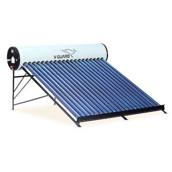 V-GUARD 100 LPD SS 304L Non-Pressurized Evacuated Tube Collector Solar Water Heater