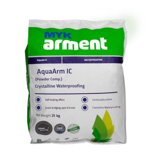 MYK ARMENT AquaArm IC Crystalline capillary Water Proofing Compound 25 Kgs Bag