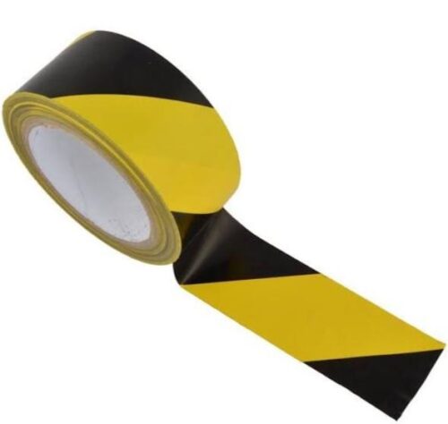 Twin Tech Zebra PVC Floor Marking Tape 48 mm