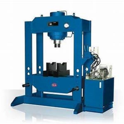 100T Power Operated 500mm H Frame Hydraulic Press 500 x 1000 mm