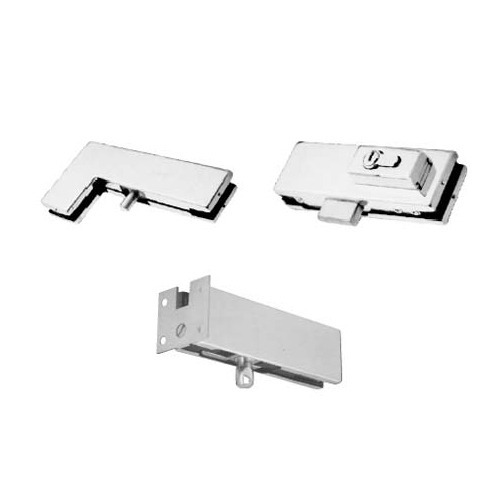 SIO Glass Door Patch Fitting Top Patch PFC 20 Stainless Steel