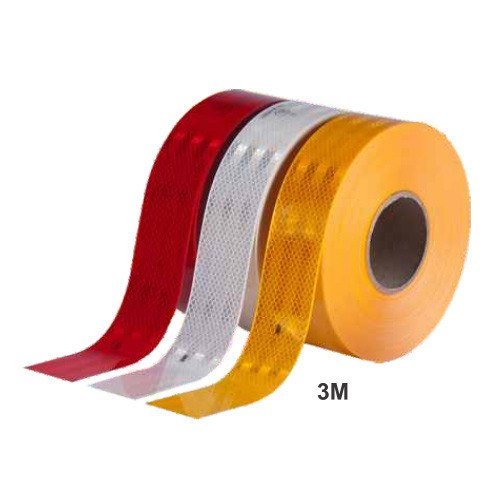 3M Single Sided High Reflective Microprismatic Floor Marking Tape 2 inch