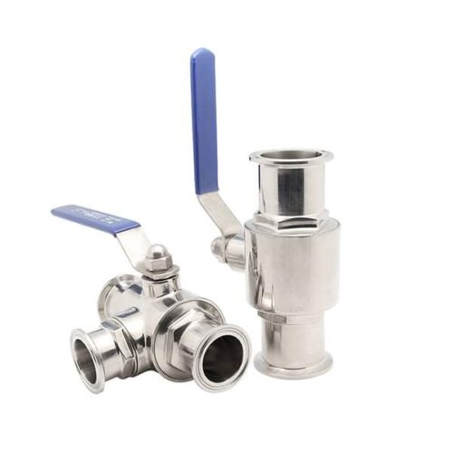 THWINOX Manual SS Ball Valves 0.5 inch x 25 Dia TC, Weld, Union PN 1.6