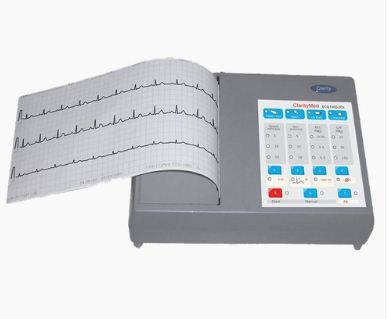 Clarity ECG 100 6 Channel ECG Machine TFT Display