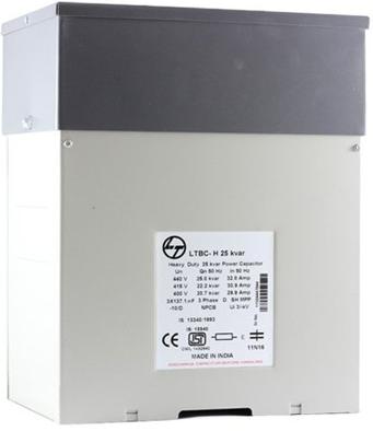 L&T High Voltage Capacitors 415 V 25 kVAR