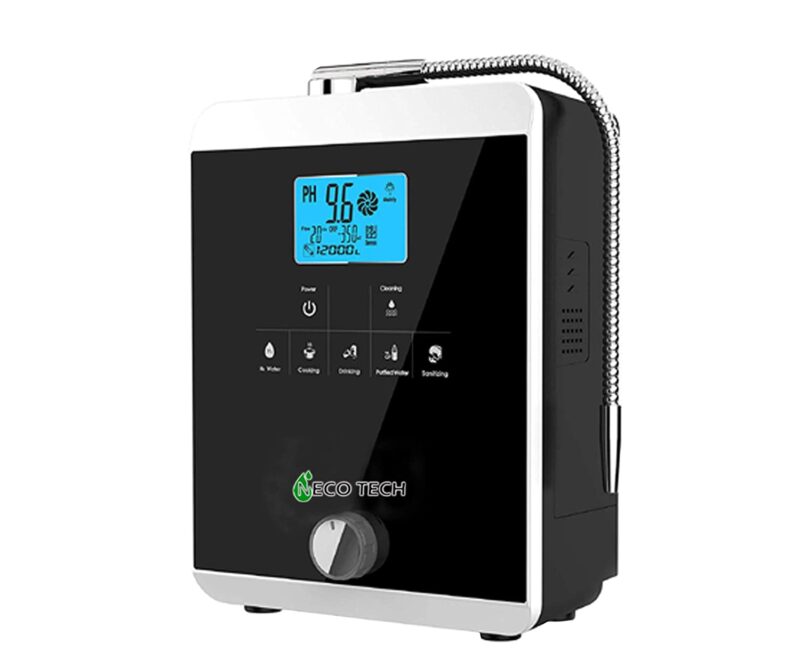NECOTECH AL-808B 2 L Water Ionizer 3.8 inch colorful LCD screen