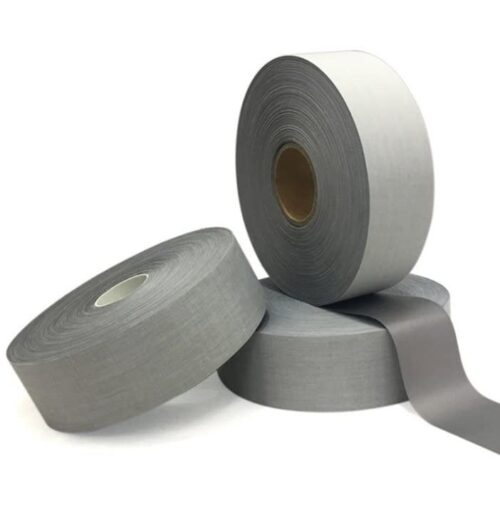 Fabric Retro Reflective Tapes Silver