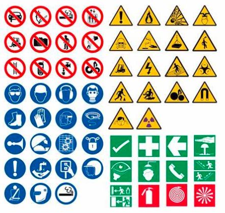 Define Safety Signages Wall
