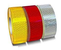 Decorative Retro Reflective Tapes Yellow
