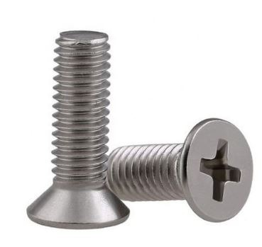 MS MATA Cross Recessed Pan Head Screw IS: 7483