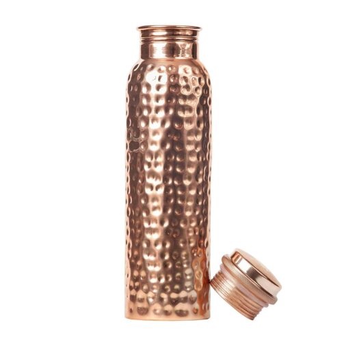 Hammered Copper 500 mL Bottles