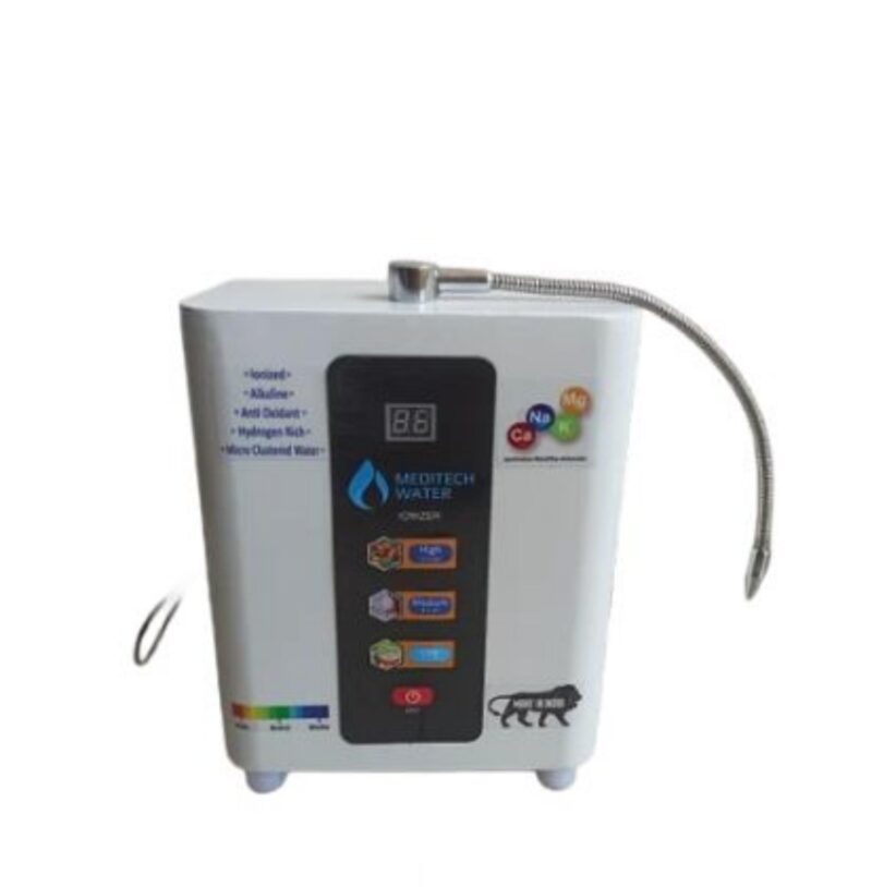 Meditech Titanium 7 Plate 0 L Water Ionizer 3.5 inch LCD Screen