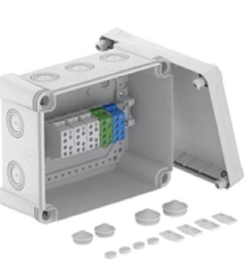 200 x 140 x 95 mm Surface Mounted 4 ways Junction Boxes