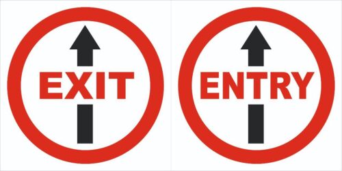 Aloycius Direction Signages 200 x 200 mm