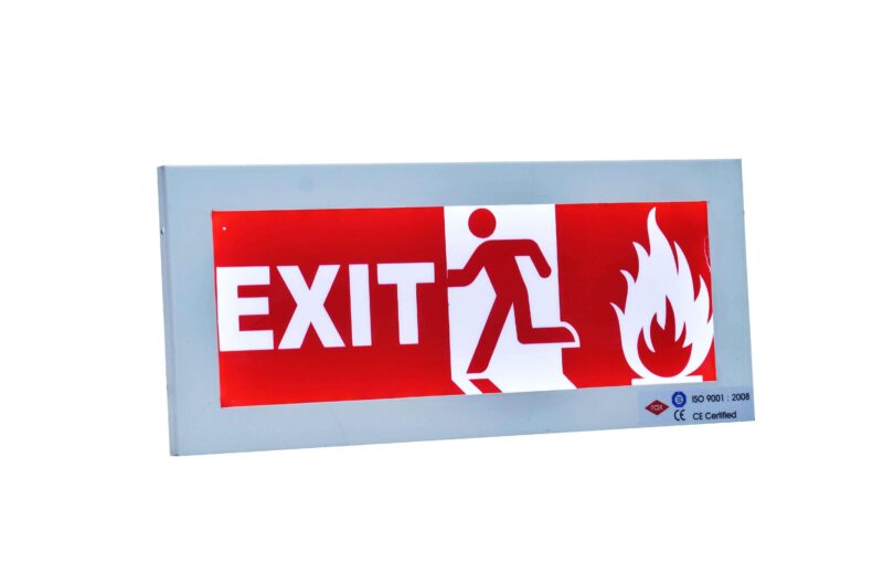 Safety Signages 350 x 155 mm Wall Metal