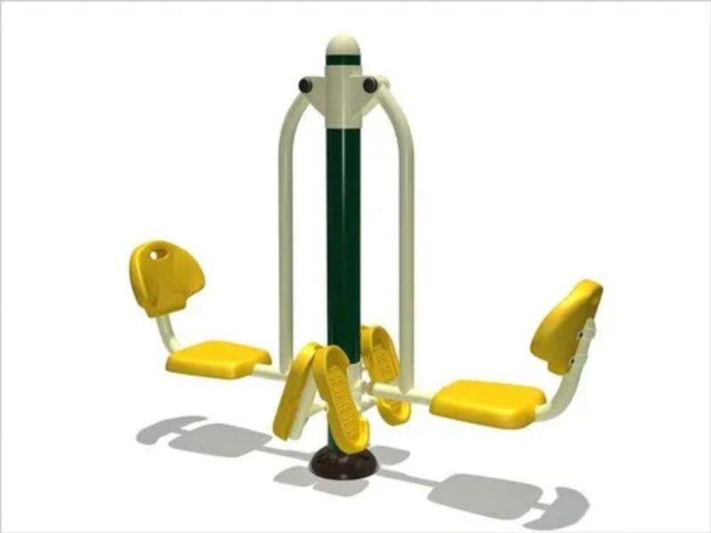 Agrawal EX-47 Mild Steel Seated Leg Press Machine Upto 137 kg