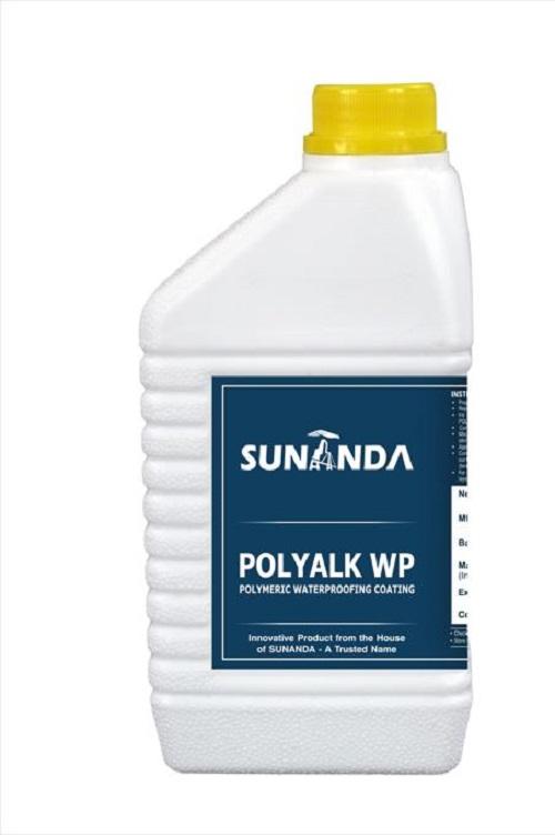 Sunanda Polyalk WP Cementitious Acrylic Polymer Water Proofing Compound 1 kg