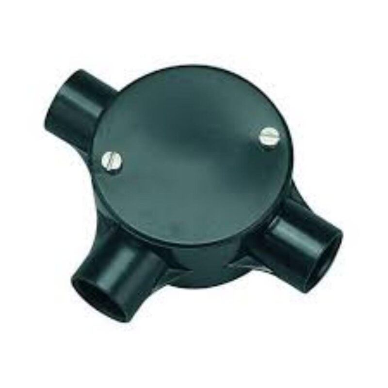 125 x 150 x 100 mm Pole Mounted 3 ways Junction Boxes