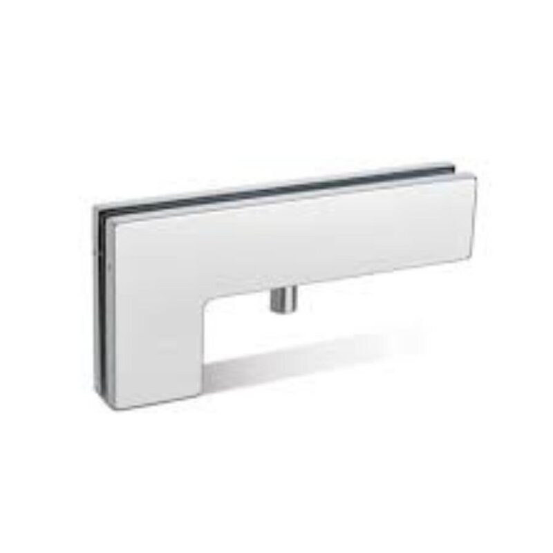 Gibson Glass Door Patch Fitting Big L Corner Patch SS