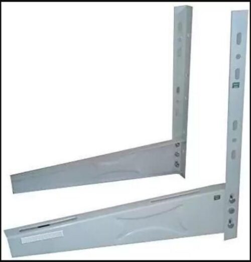 CLASSIC Silver Iron AC Outdoor Unit Stand For 1.2 ton